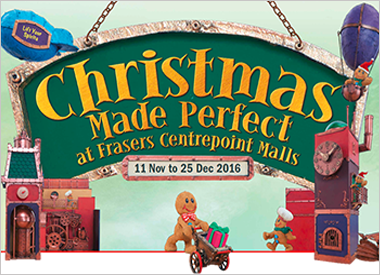 Have a Perfect Christmas at Frasers Centrepoint Malls